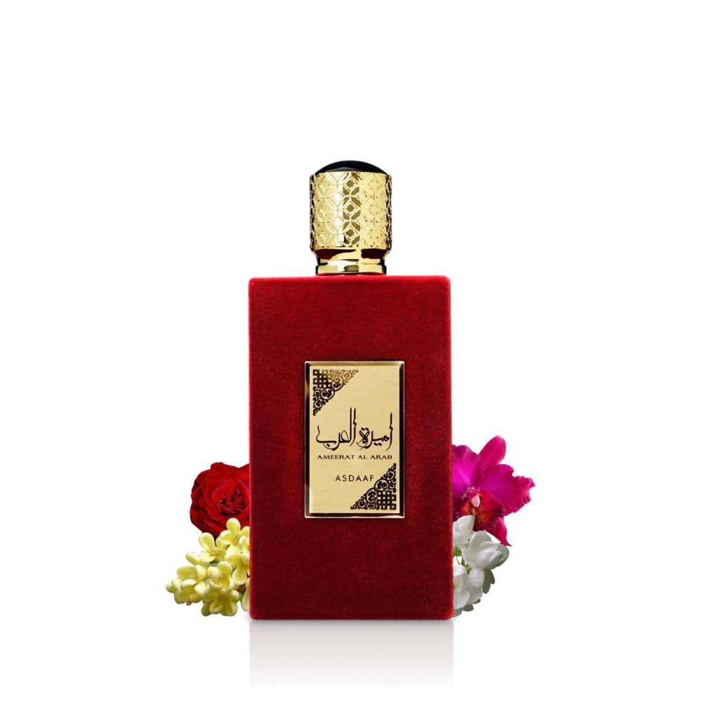 Asdaaf Ameerat Al Arab Eau de Parfum Spray for Women, 3.4 Ounce