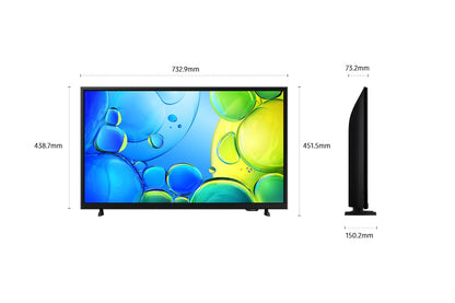 Samsung 32 inch 1080p FHD Smart TV, HDR, Gaming Hub, PurColour, Q-Symphony, Samsung TV, Television (UN32F6000FFXZC) 🍁 All In One Marketplace Canada