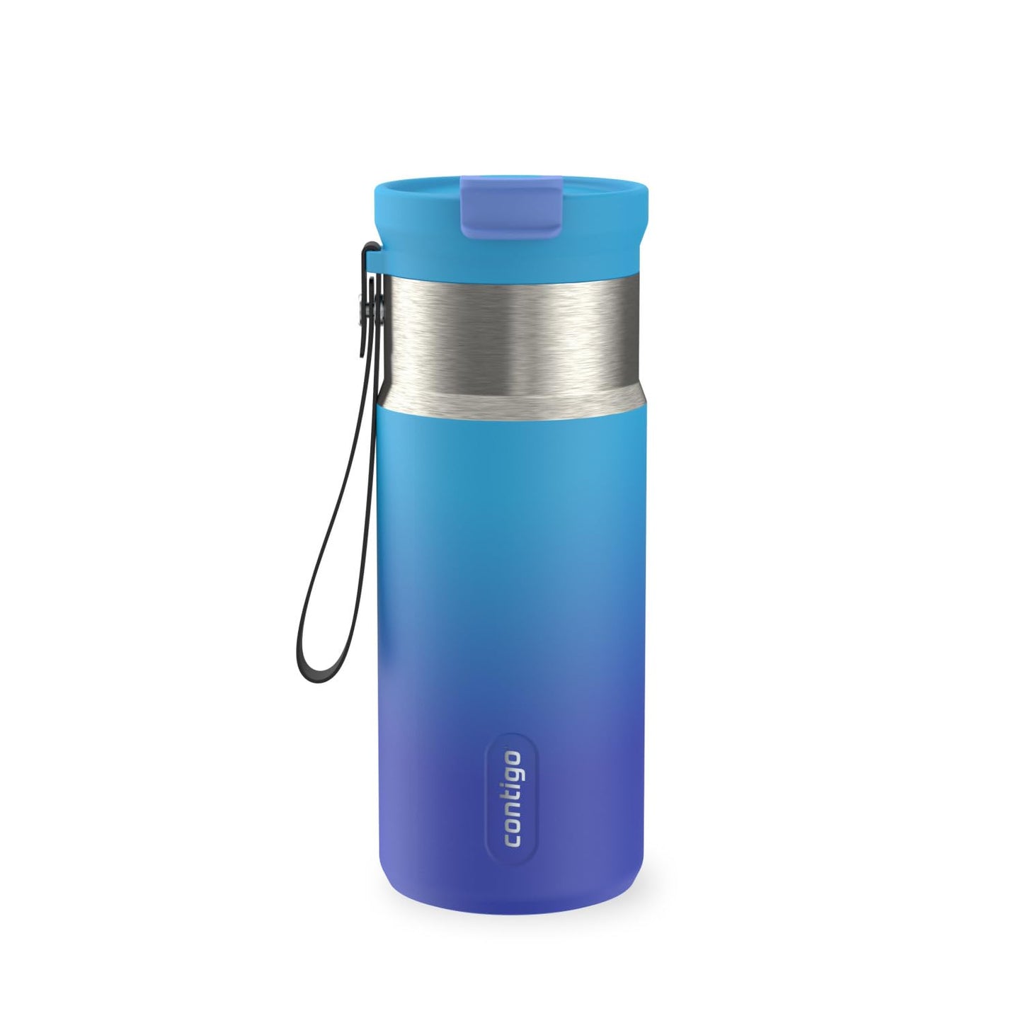 Contigo DualSip 16 oz Compact Water Bottle w/ 2-Way Lid (Drink from Straw or Spout) | Vacuum-Insulated Stainless Steel for Cold Drinks | 100% Leakproof | BPA & Lead-Free | Dishwasher Safe 🍁 All In One Marketplace Canada