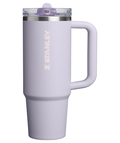 Stanley Quencher ProTour Flip Straw Tumbler with Leakproof Lid 30 oz | Built-in Straw & Handle | Cupholder Compatible for Travel | Insulated Stainless Steel Cup | BPA-Free | Purple Dust