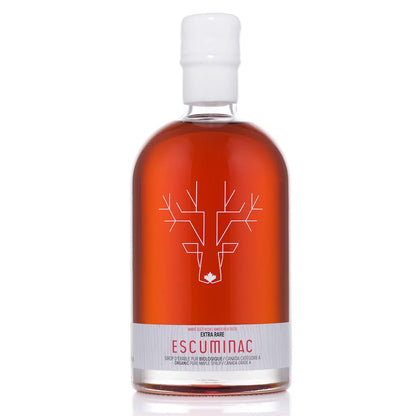 Escuminac Single Forest Maple Syrup – 500ml | Grade A Amber, Certified Organic, Pure Canadian