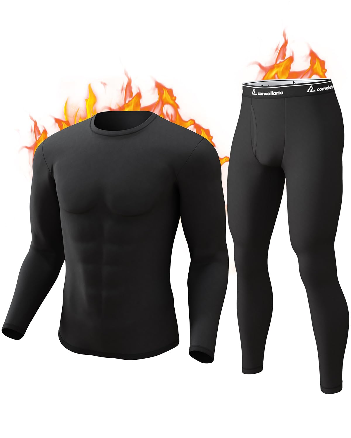 Long Johns for Men Thermal Underwear Set Warm Base Layer Cold Weather M 🍁 All In One Marketplace Canada