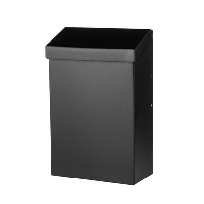 Architectural Mailboxes Modern Heritage Wall Mount Mailbox, Black, Small ARCHITECTURAL MAILBOXES