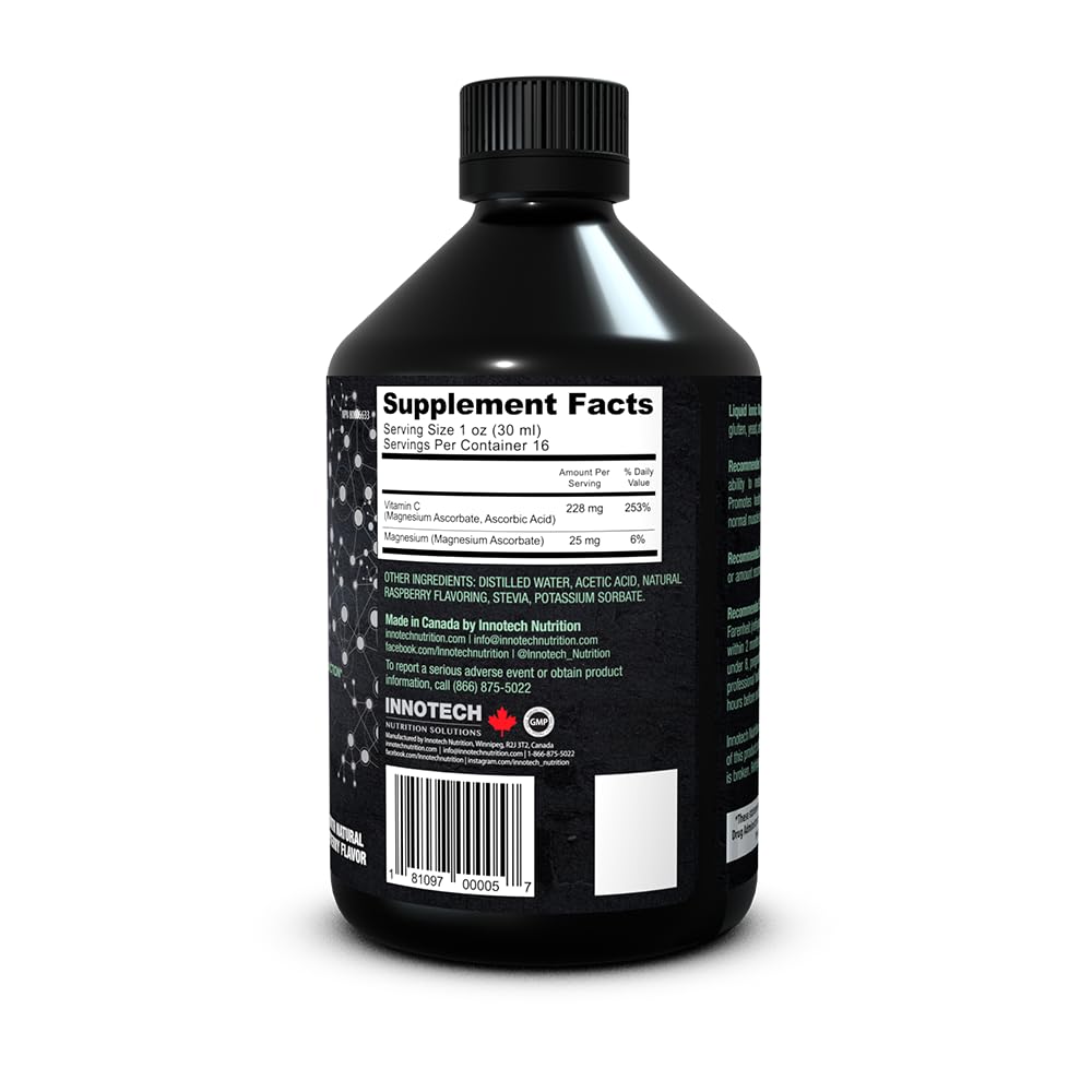 Innotech Nutrition Liquid Ionic Magnesium with Vitamin C - 500 ml