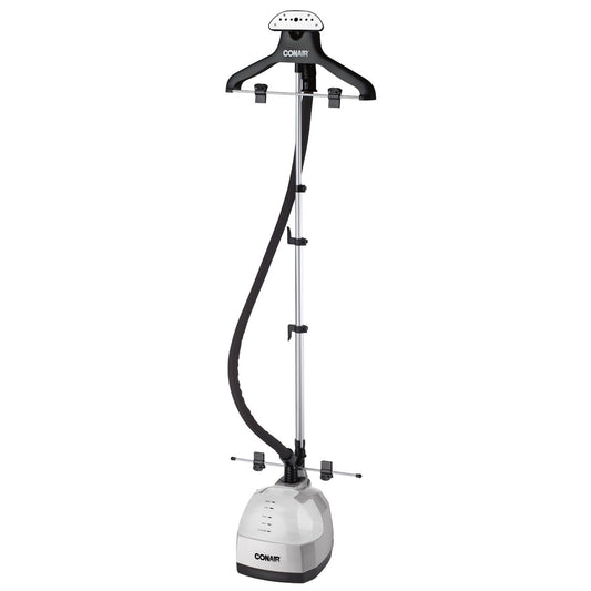 Conair GS28NXC Garment Upright Steamer with Microban, Full Size Standing Steamer for Clothes, 1500W Professional Steam and Press, Fast 45-Second Heat-Up