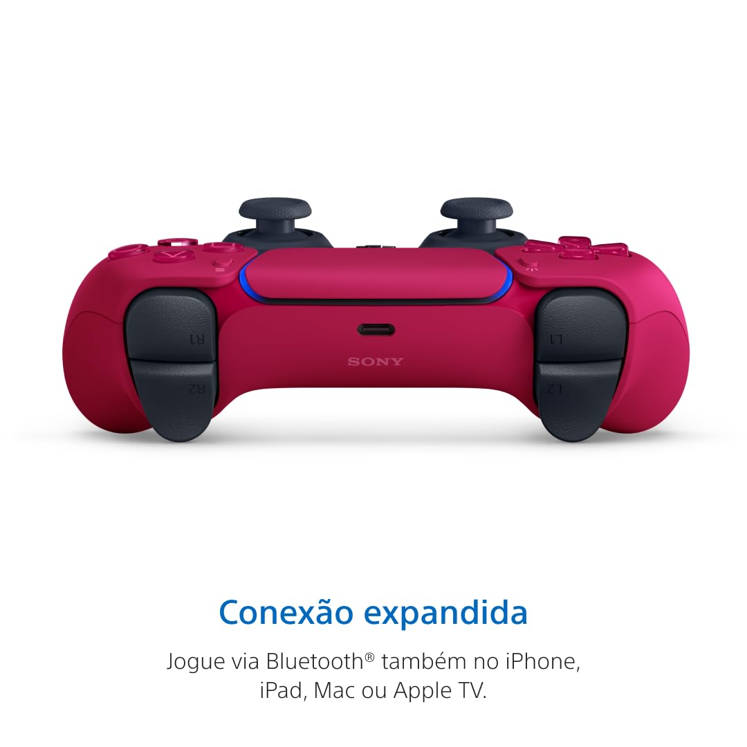 DualSense Wireless Controller – Cosmic Red - For PS5, PC, MAC & Mobile
