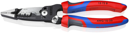 KNIPEX Tools 13 72 8 Forged Wire Stripper 10-20 AWG, 8"