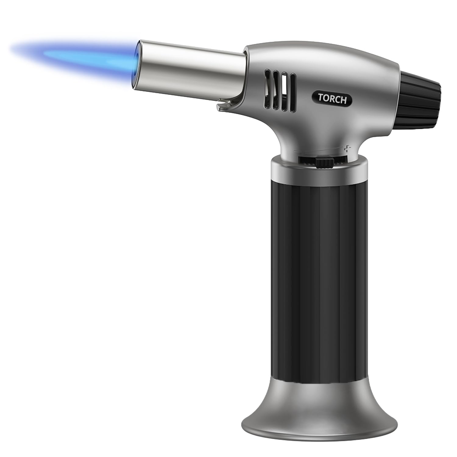 Sondiko Butane Torch, Refillable Kitchen Torch Lighter, Fit All Butane Tanks Blow Torch with Safety Lock and Adjustable Flame for Desserts, Creme Brulee, BBQ, and Baking—Butane Gas is Not Included - Available at All In One Marketplace Canada