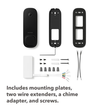 ecobee Smart Video Doorbell Camera Wired Alexa, Apple Home Kit, Google Home ecobee