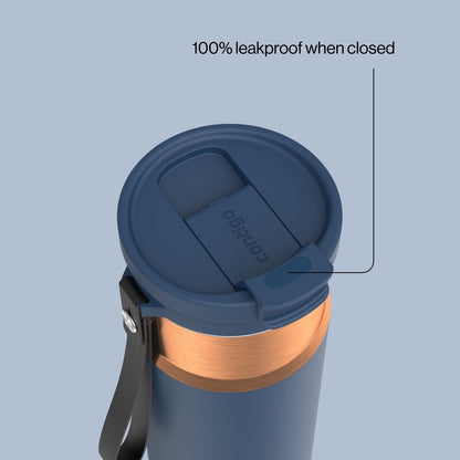 Contigo DualSip 24 oz Water Bottle w/Carry Strap & 2-Way Lid (Drink from Straw or Spout) | Vacuum-Insulated Stainless Steel for Cold Drinks | 100% Leakproof | BPA & Lead-Free | Dishwasher Safe 🍁 All In One Marketplace Canada