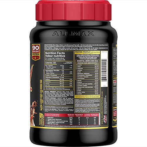 ALLMAX ISOFLEX 100% Ultra-Pure Whey Protein Isolate Powder - Chocolate - 2 lb