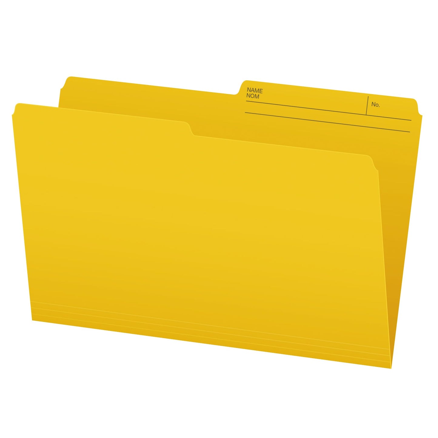Pendaflex File Folders - Yellow Colour File Organizers, 1/2 Cut Tab, Legal Size, Durable Paper Stock, 100/Box, Ideal for Office, Home, and School Organization 🍁 All In One Marketplace Canada