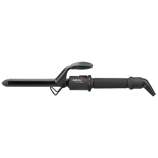 BaBylissPRO Ceramix Xtreme Dual Voltage Ceramic Curling Iron with Far Infrared Heat up to 430°F and Negative Ions, Spring Handle BaBylissPRO
