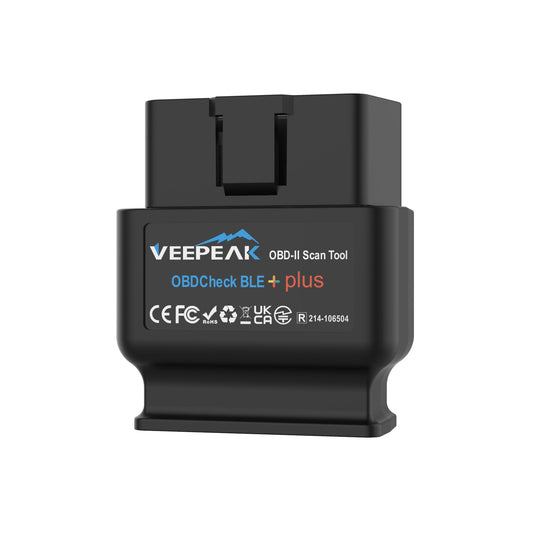Veepeak OBDCheck BLE+ Bluetooth OBD II Scanner Car Check Engine Light Code Reader Auto Diagnostic Scan Tool for iOS & Android