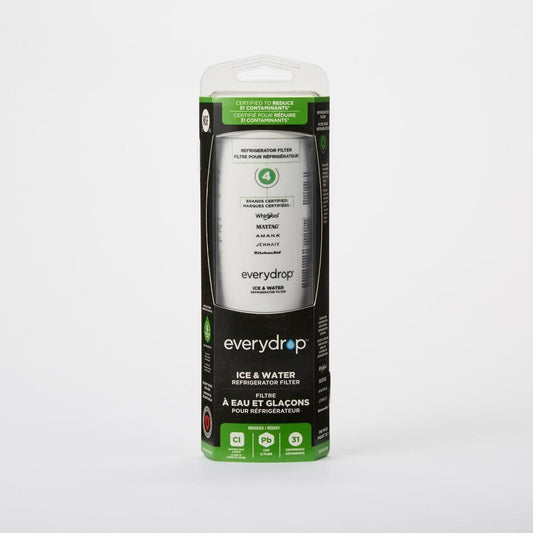 EveryDrop Premium Refrigerator Water Filter (EDR4RXD1B - Filter 4). The ONLY Water Filter Approved for*: Maytag, Whirlpool, KitchenAid, Amana Brand refrigerators. - Available at All In One Marketplace Canada