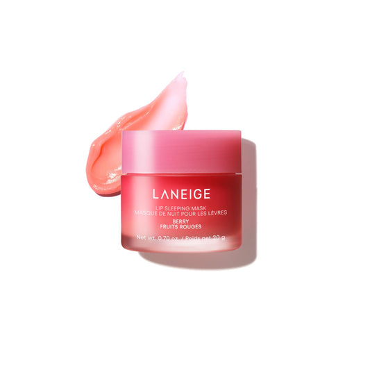 LANEIGE Lip Sleeping Mask Berry: Nourish, Hydrate, Vitamin C, Murumuru & Shea Butter, Antioxidants, Flaky, Dry Lips