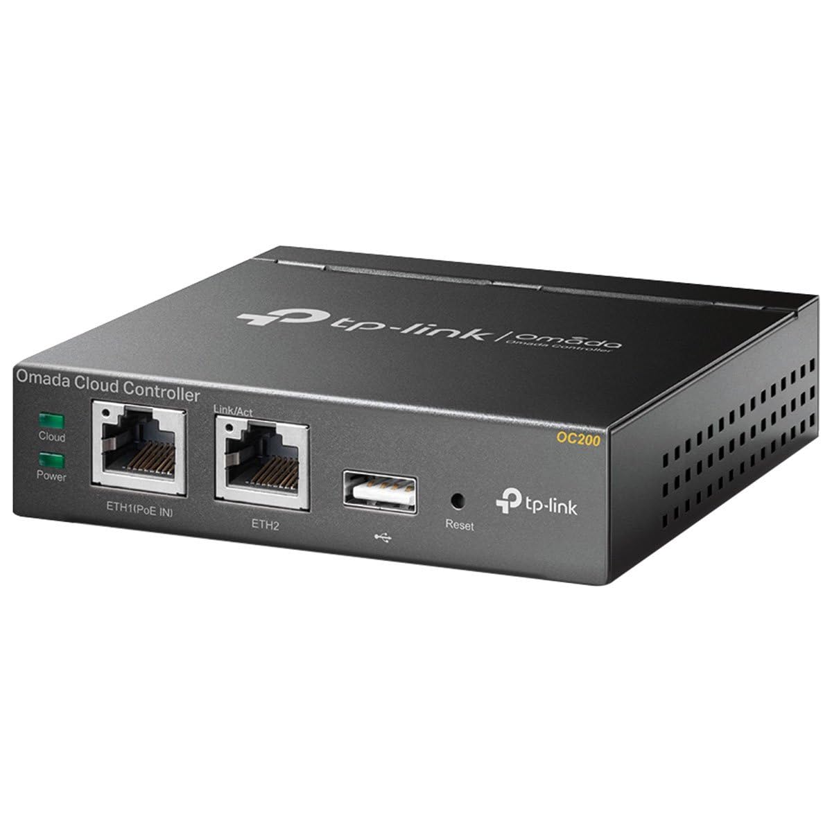 TP-Link Omada Hardware Controller (OC200) - SDN Integrated | PoE Powered | Manage Up to 100 Devices | Easy & Intelligent Network Monitor & Maintenance | Cloud Access & Omada App TP-Link