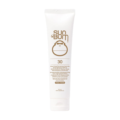 Sun Bum Mineral Spf 30 Tinted Face Lotion | Vegan and Reef friendly (Octinoxate & Oxybenzone Free) Broad Spectrum Natural Sunscreen with Uva/uvb Protection | 1.7 Oz, 1.7 ounces - Available at All In One Marketplace Canada