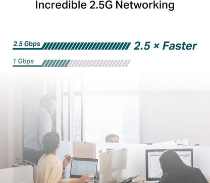 TP-Link 2.5GB PCIe Network Card (TX201) – PCIe to 2.5 Gigabit Ethernet Network Adapter, Supports Windows 11/10/8.1/8/7, Win Server 2022/2019/2016, Linux 🍁 All In One Marketplace Canada