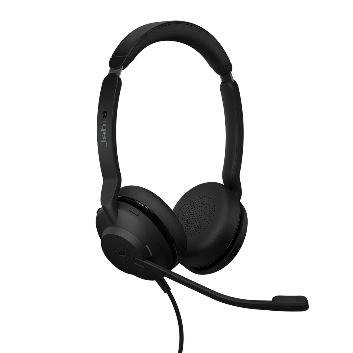 Jabra Evolve2 30 SE (2025 Version) Wired Dual-Ear Headset with Microphone for Work – Computer Headset - New USB-A and USB-C Cable - Works with All Online Meeting Platforms - Black