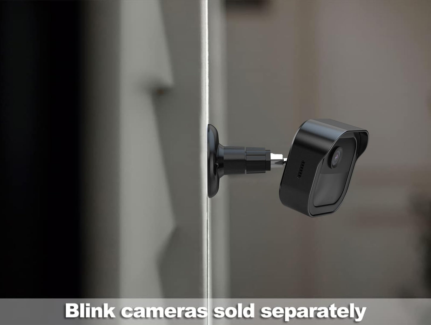 All-New Blink Camera Mount for Outdoor 4/2K+, 3 Pack Protective Cover and 360 Degree Adjustable Mounting Bracket, Blink Sync Module Outlet Mount (Black)