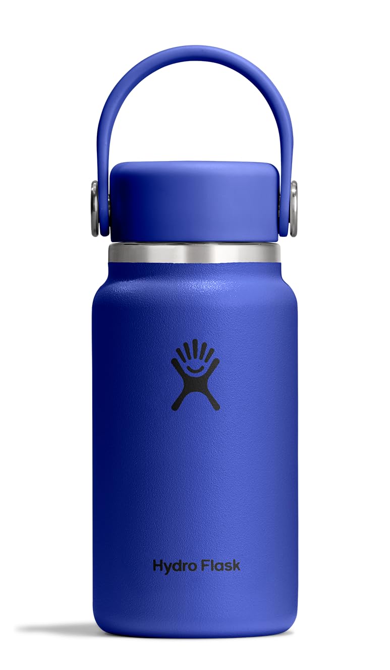 Hydro Flask Micro Bottle - Insulated Mini Leak Proof Flask for Purse or Pocket in 6.7 Oz Capri Blue 🍁 All In One Marketplace Canada