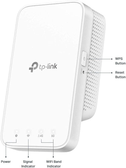 TP-Link AC1200 WiFi Extender (RE300) - Covers Up to 1500 Sq.ft and 25 Devices, Up to 1200Mbps, Supports OneMesh, Dual Band Internet Repeater, Range Booster 🍁 All In One Marketplace Canada