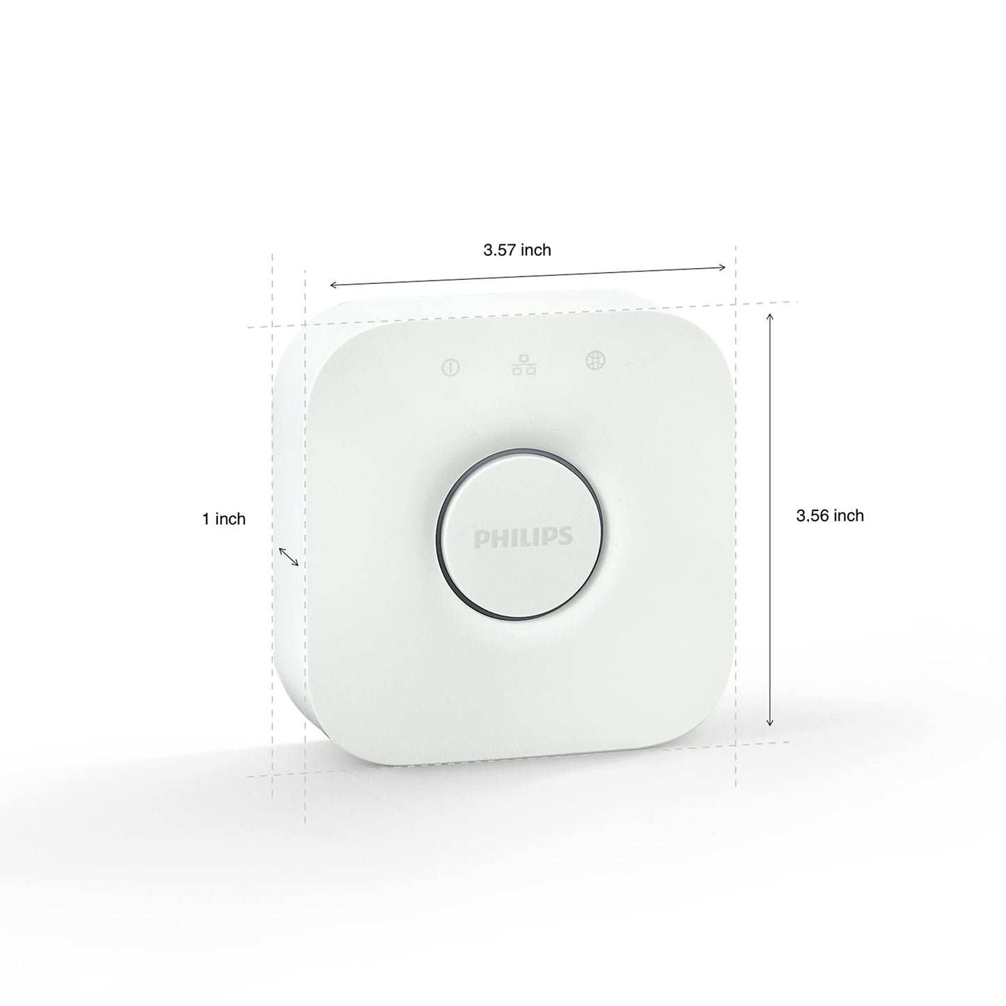 Philips Hue Bridge - Unlock the Full Potential of Hue - Multi-Room and Out-of-Home Control - Create Automations and Zones - Secure, Stable Connection Won't Strain Your Wi-Fi - Works with Voice, Matter Philips Hue