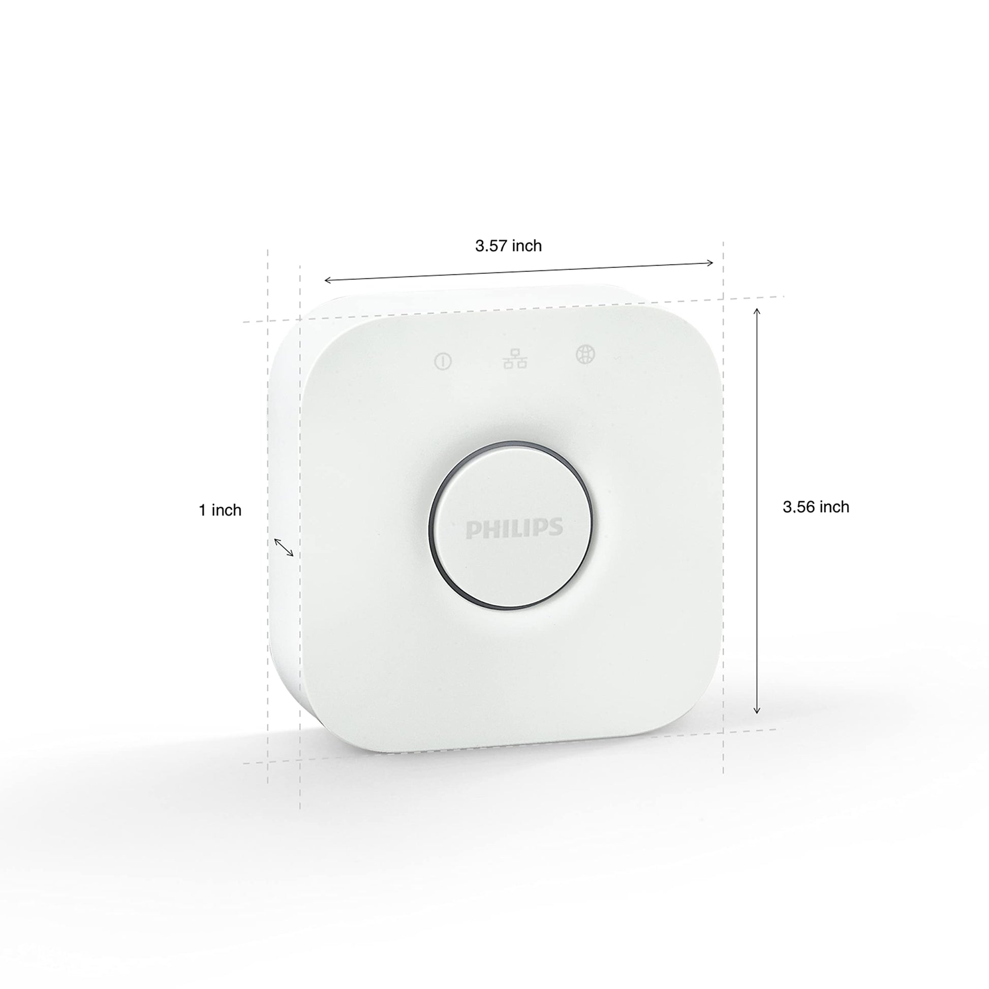 Philips Hue Bridge - Unlock the Full Potential of Hue - Multi-Room and Out-of-Home Control - Create Automations and Zones - Secure, Stable Connection Won't Strain Your Wi-Fi - Works with Voice, Matter Philips Hue