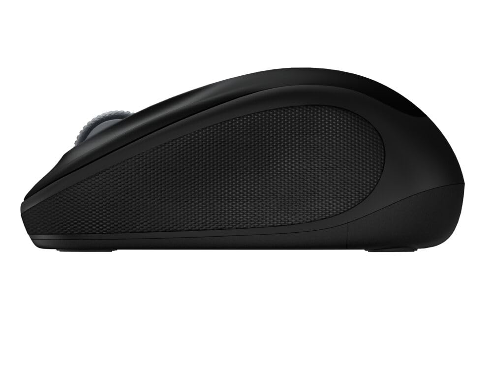 Logitech M325s Compact Ambidextrous 2.4 GHz Wireless Mouse - Black