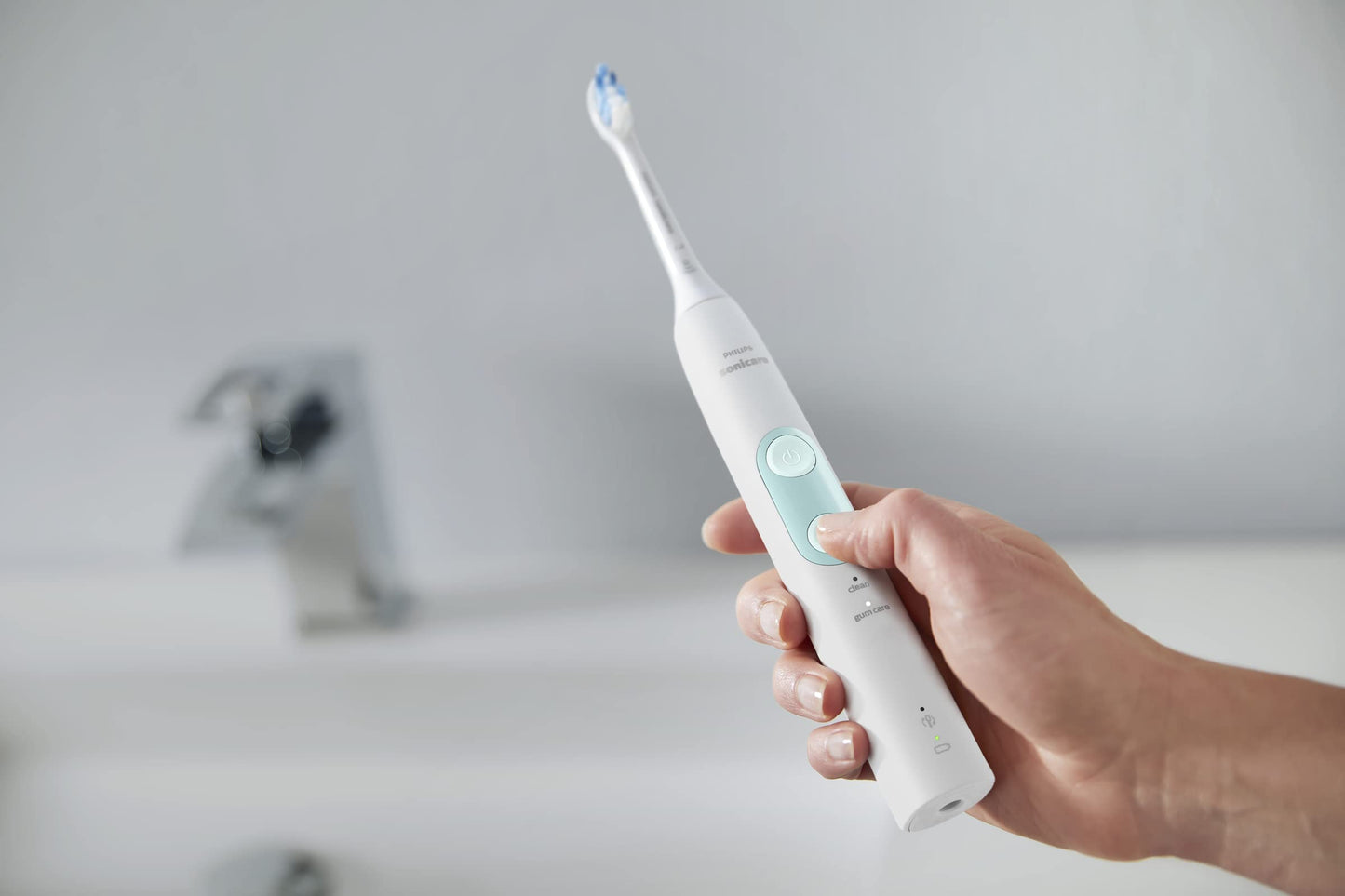 Philips Sonicare ProtectiveClean 4500 Rechargeable Electric Toothbrush, White, HX6827/11 PHILIPS