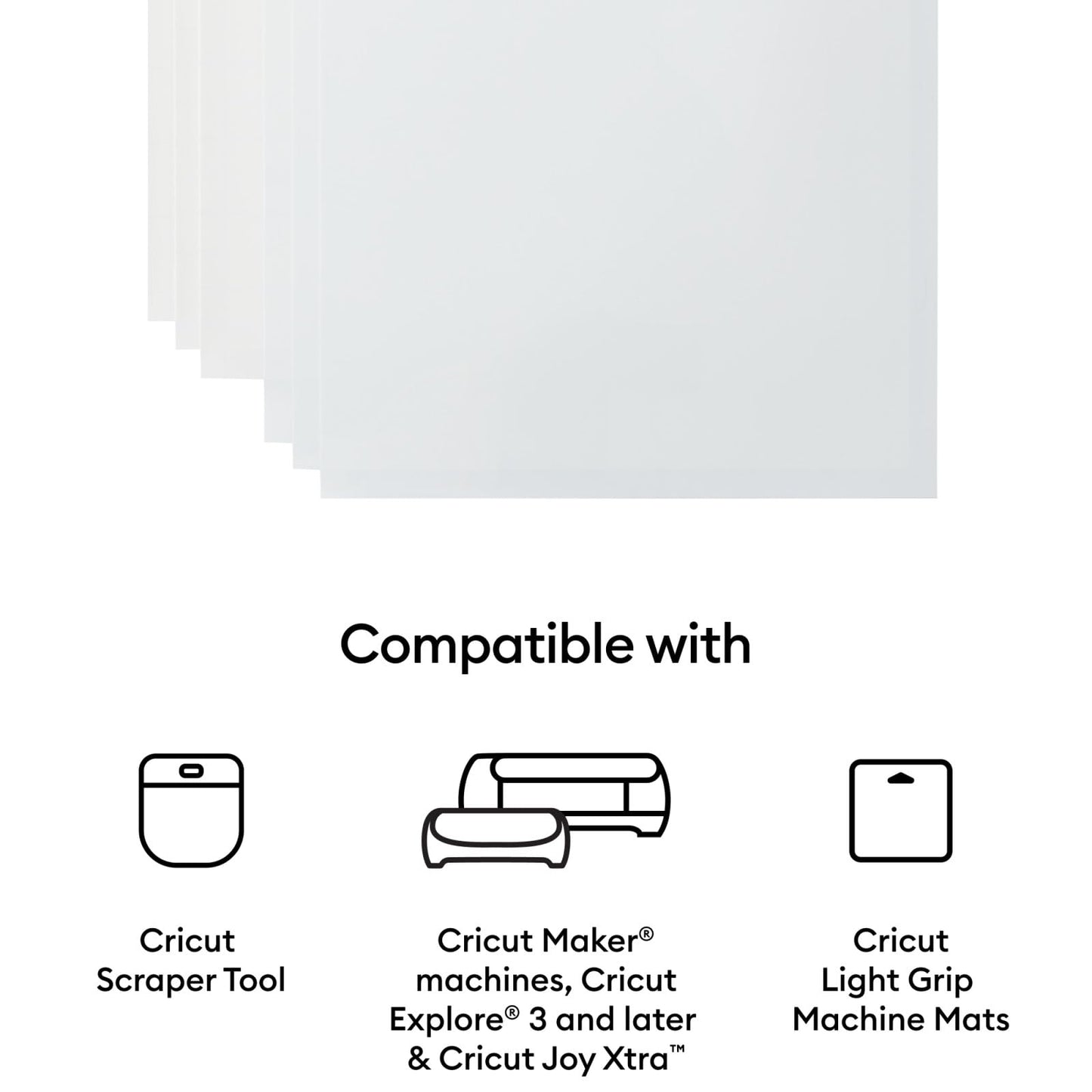 Cricut Waterproof Sticker Paper (20 White Sheets, 8.5x11) 🍁 All In One Marketplace Canada