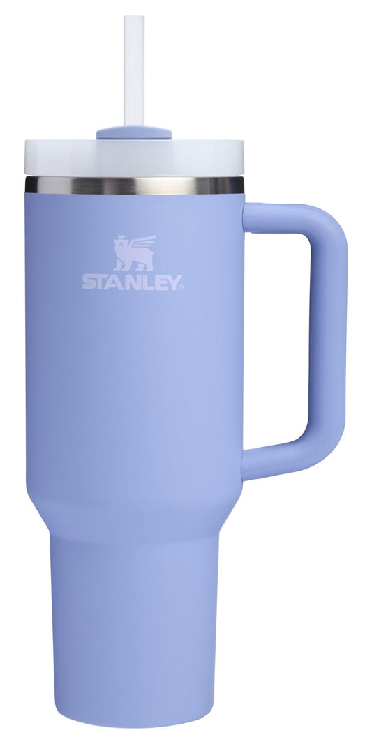 STANLEY Quencher H2.0 Tumbler with Handle and Straw 40 oz | Flowstate 3-Position Lid | Cup Holder Compatible for Travel | Insulated Stainless Steel Cup | BPA-Free | Hydrangea