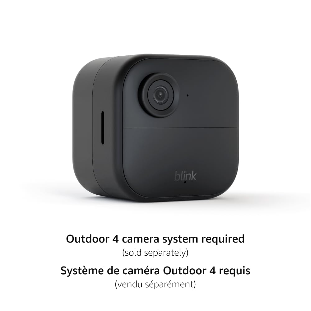 Blink Outdoor Battery Extension Pack — Accessory for Outdoor 4 and Outdoor 2K+ smart security camera, 4-year battery life, set up in minutes, batteries included