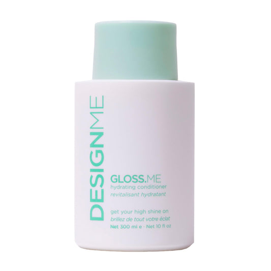 Design.Me GLOSS.ME Hydrating Conditioner | Moisturizing with Hemp & Argan Oil for Dry, Damaged Hair | Adds Softness, Shine & Smooths Frizz | Conditioner for All Hair Types, Color Safe - Available at All In One Marketplace Canada
