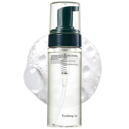 PYUNKANG YUL Calming Low pH Foaming Cleanser - Natural Centella Asiatica Moisturizing Daily Face Wash for Women and Men - Hyaluronic Facial Cleanser for Sensitive Skin - AHA Tea Tree Cica - 5.1 Fl. Oz - Available at All In One Marketplace Canada