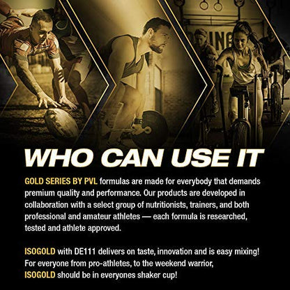 PVL ISO Gold – Grass Fed Premium Whey Protein Isolate (908g, Vanilla)