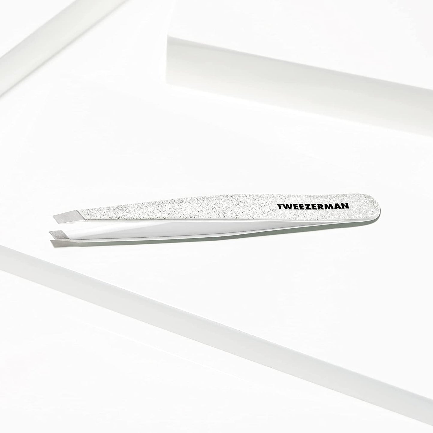 Tweezerman Exclusive Moon Dust Slant Tweezer - Hair Removal Tweezers, Stainless Steel 🍁 All In One Marketplace Canada