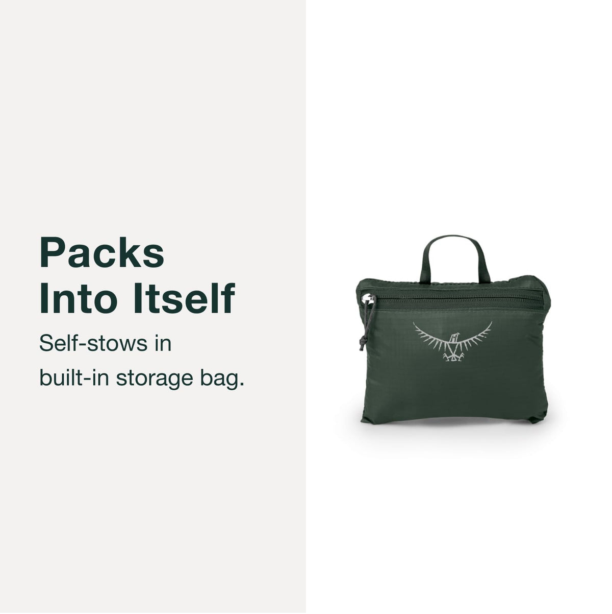 Osprey Ultralight Collapsible Stuff Pack, Black