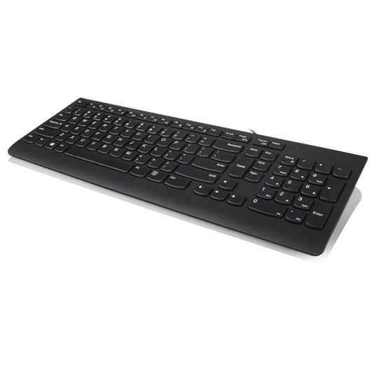 Lenovo 300 USB Wired Keyboard, Black