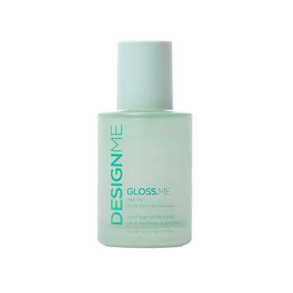 Design.Me GLOSS.ME Hair Oil - Anti Frizz Hair Serum - Heat Protection, Smooths Dry Ends - Adds Shine, Smoothens & Hydrates with Argan Oil - For Straight, Wavy & Curly Textures - No Paraben & Sulfate - Available at All In One Marketplace Canada