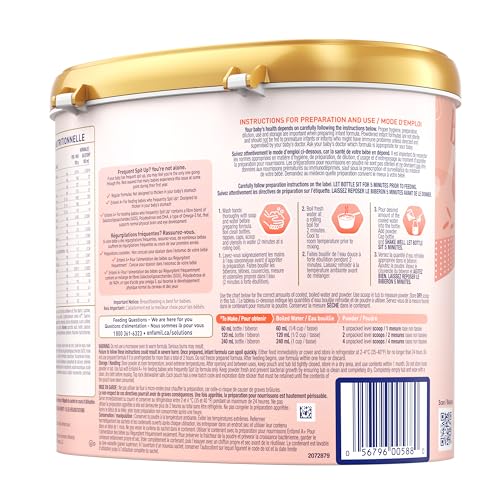 Enfamil A+ Frequent Spit Up Baby Formula Powder, 629g Tub