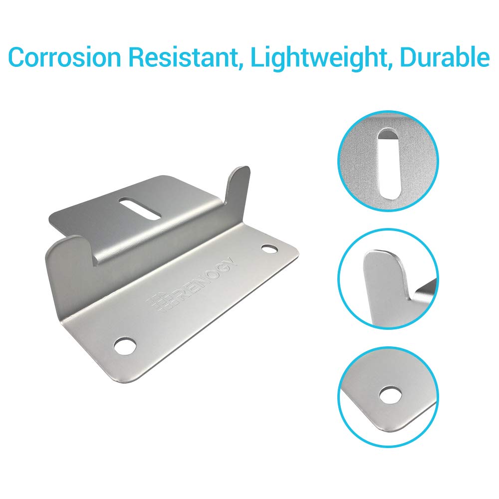 Renogy 4 Sets of Solar Panel Mounting Z Bracket Renogy