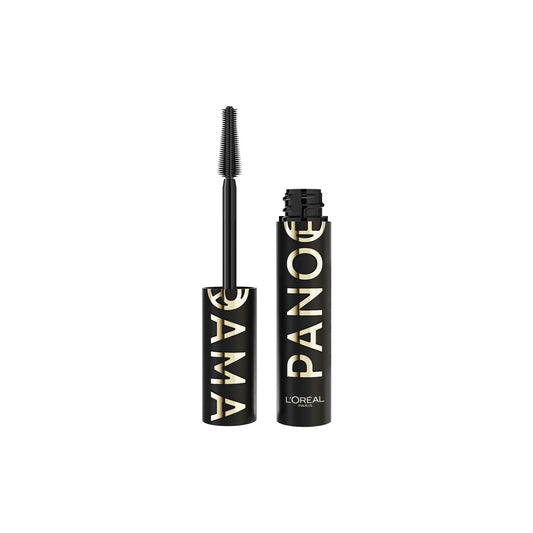 L'Oréal Paris Voluminous Panorama Mascara, Volumizing and Lengthening Mascara, Longwear, Smudge-Resistant and Washable, All Night Black, 0.33 Fl Oz (Pack of 1)