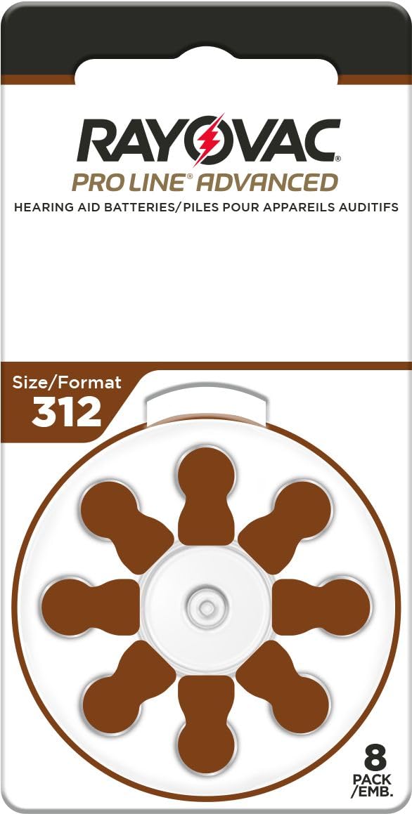 RAYOVAC® ProLine Size 312 Hearing Aid Batteries (80 Batteries) - Available at All In One Marketplace Canada
