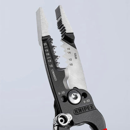 KNIPEX Tools 13 72 8 Forged Wire Stripper 10-20 AWG, 8"