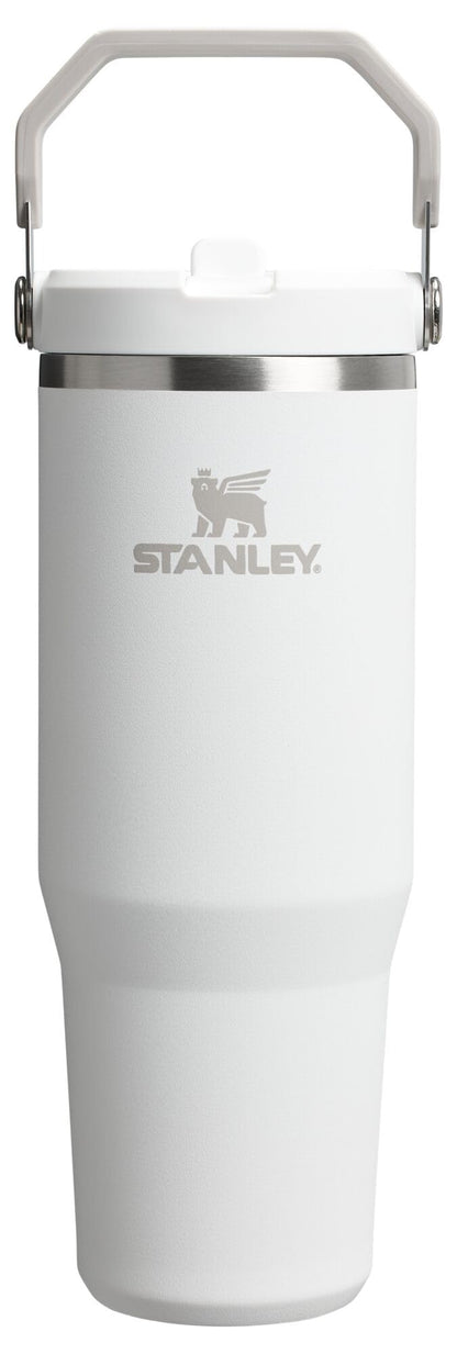 Stanley IceFlow 2.0 Flip Straw Tumbler with Handle 30 oz | Twist On Lid and Flip Up Straw | Leak Resistant Water Bottle | Insulated Stainless Steel | BPA-Free | Frost