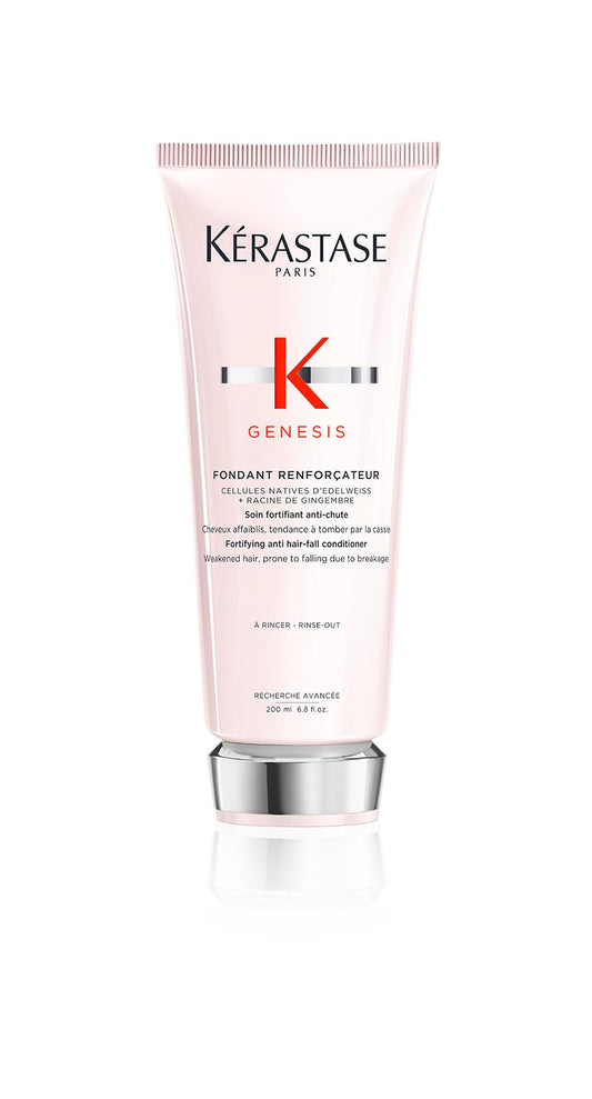 Kérastase Genesis Conditioner, Lightweight Conditioner for Weakened Hair Prone to Falling due to Breakage, Sulfate-Free, Silicone-Free, For All Hair Types, Fondant Renforcateur - Available at All In One Marketplace Canada