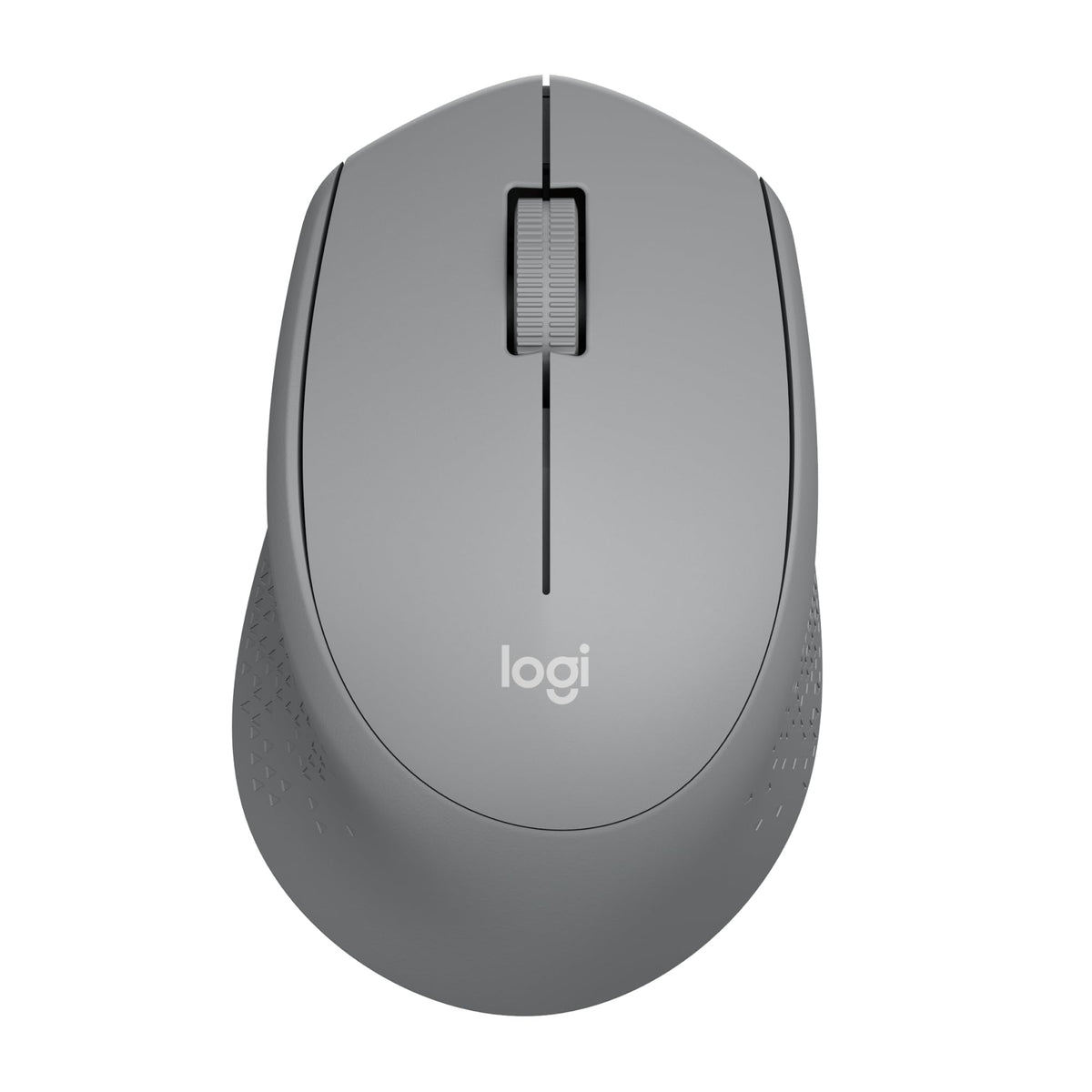 Logitech M330 Silent Plus Full Size 2.4 GHz Wireless Mouse - Grey