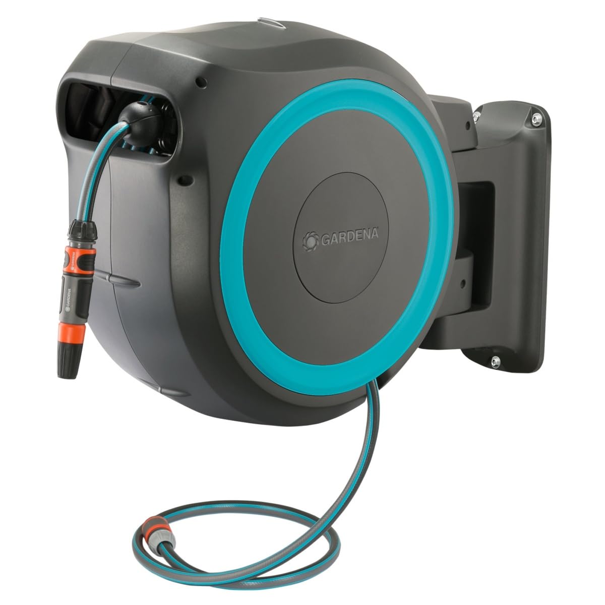 Gardena 18630-37.000.00 115 ft. Wall-Mounted Auto-Retractable Hose Reel, Frost-Proof, RollControl Technology for Safe and Slow retraction, 1/2" Hose, Made in Europe 🍁 All In One Marketplace Canada